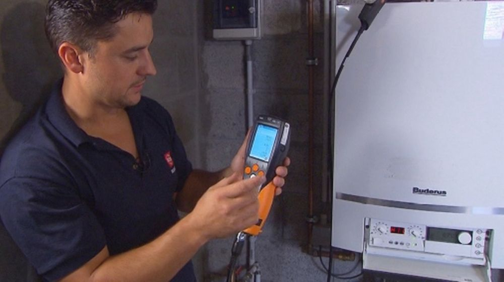 rookgasmeting verwarming