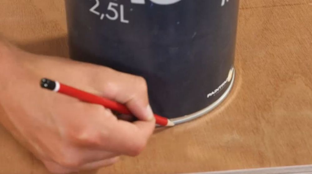 verfpot aftekenen tools tips