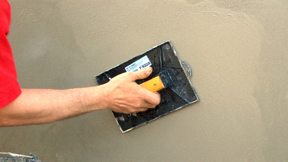 schuren gevelplint cementeren