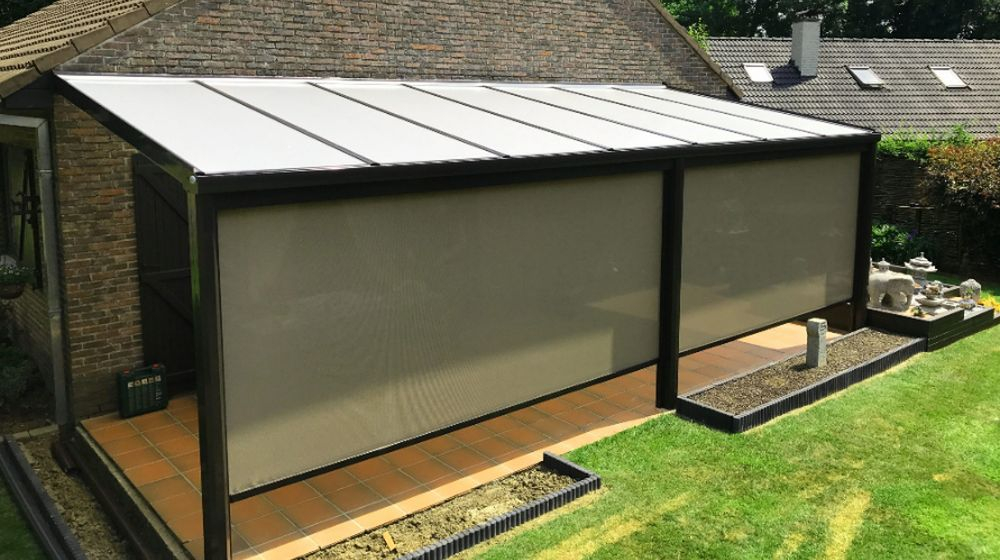 glasvezeldoek raamzonwering
