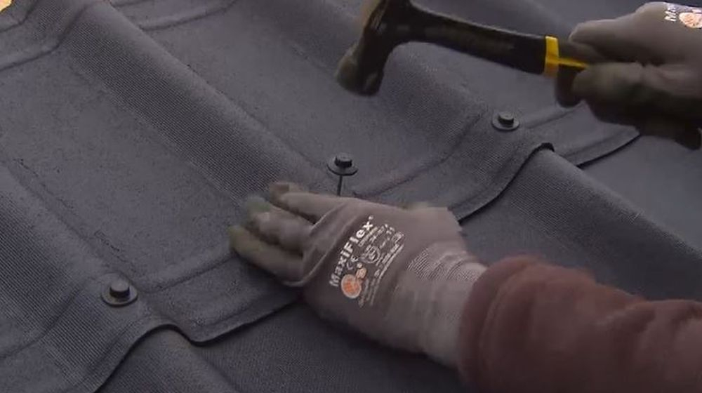 nagelen met kapje tôles ondulées