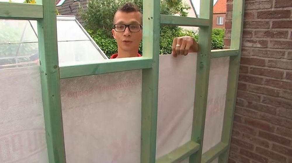 dampscherm gevelbekleding plaatsen