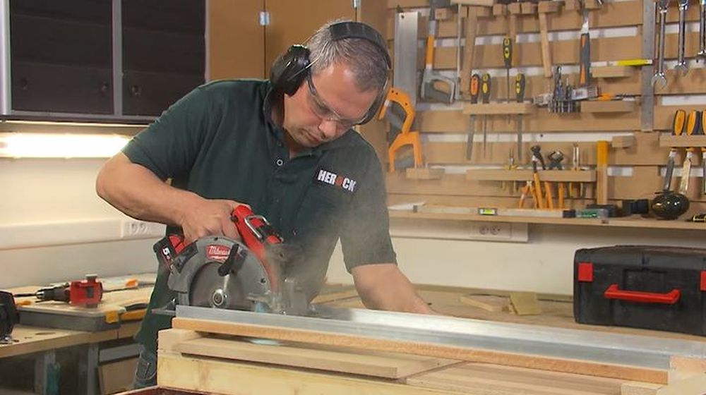 toepassing geleider cirkelzaag