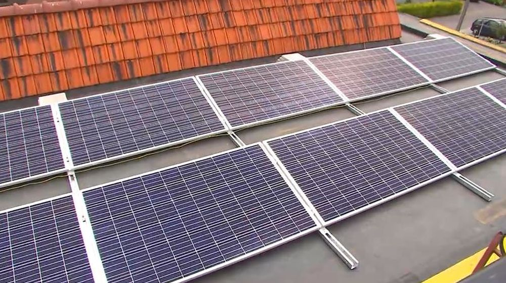 zonnecellen panneaux solaires