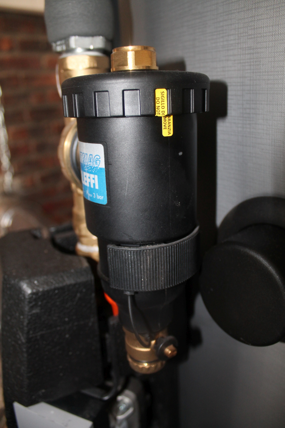 Vuilfilter met magneet