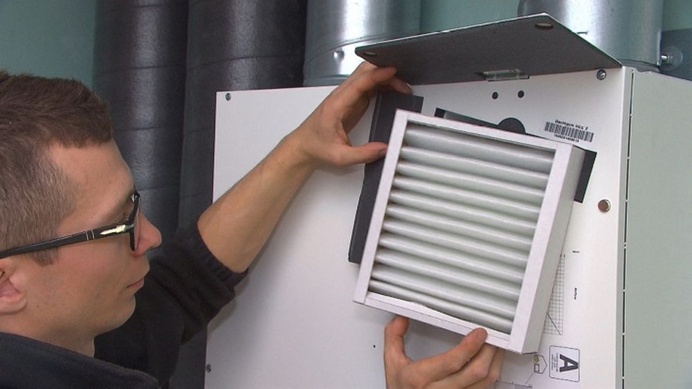 ventileren ventilatiesysteem plaatsen