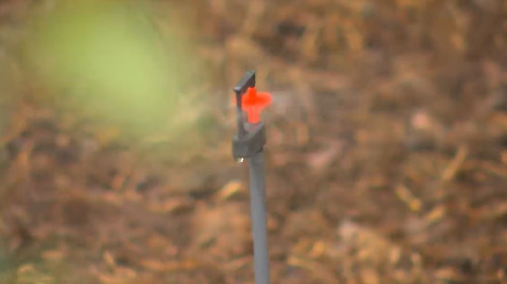 grotere fontein Arroser par l'arrosage goutte à goutte