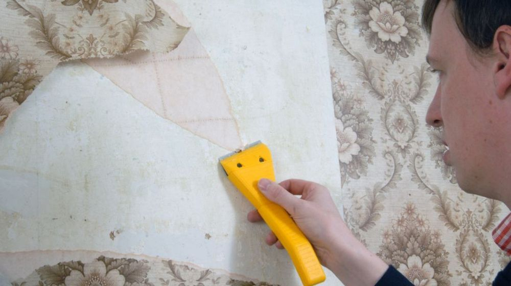 controleer behangpapier aftrekken