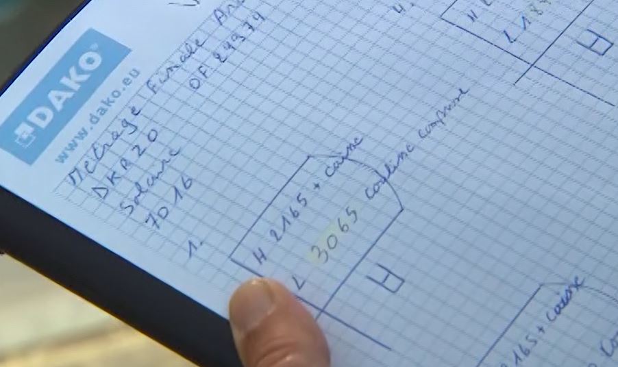 meten  volet extérieur