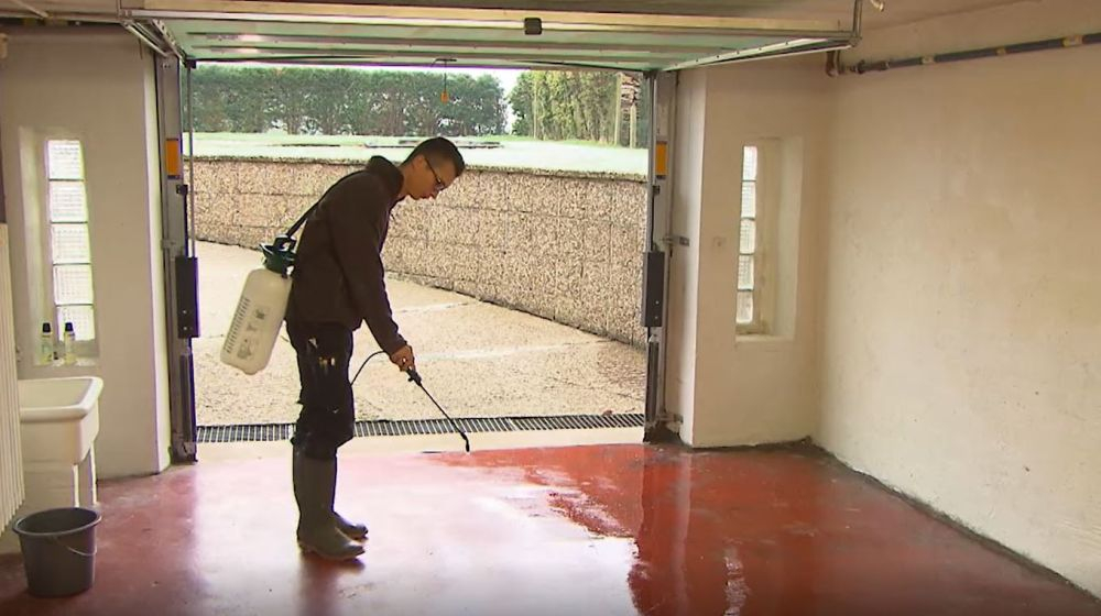 propere vloer aménager garage