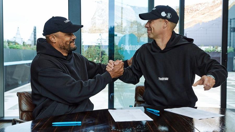 Kompany en Lieven Vanlommel