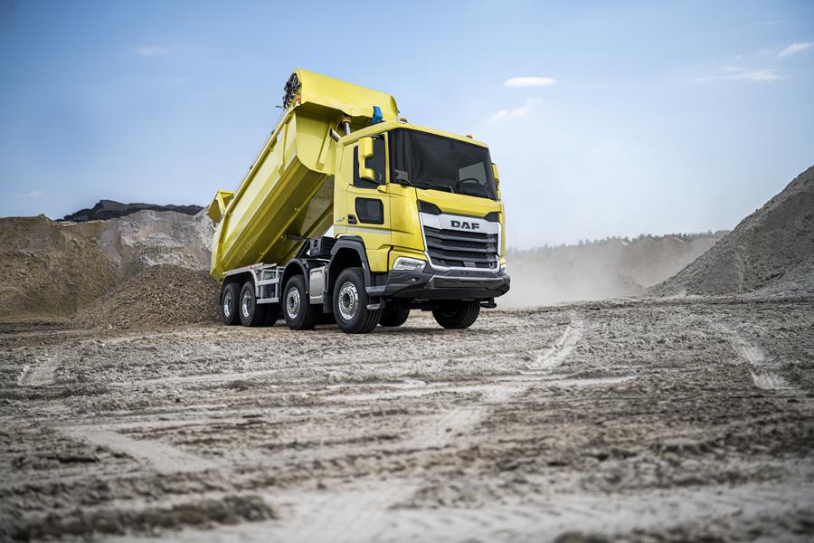 nieuwe vrachtwagens van daf
