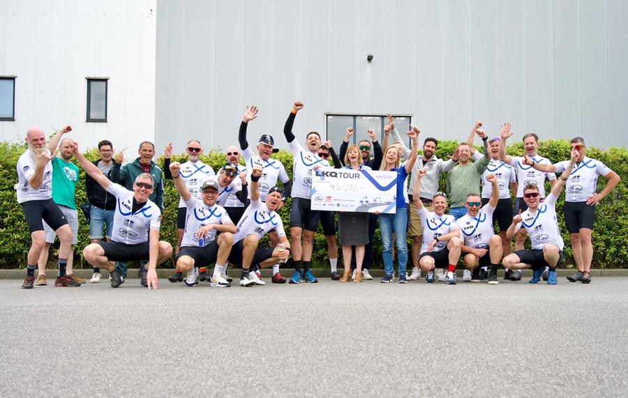 Succesvolle editie LKQ Tour brengt 45.000 euro op voor Make-A-Wish