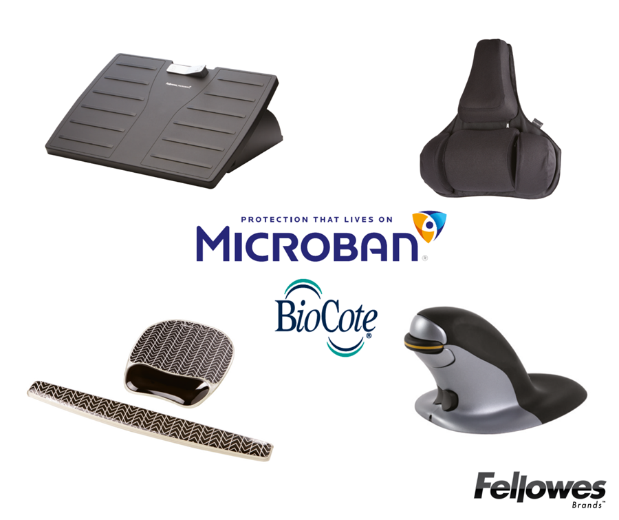 Fellowes Microban producten 